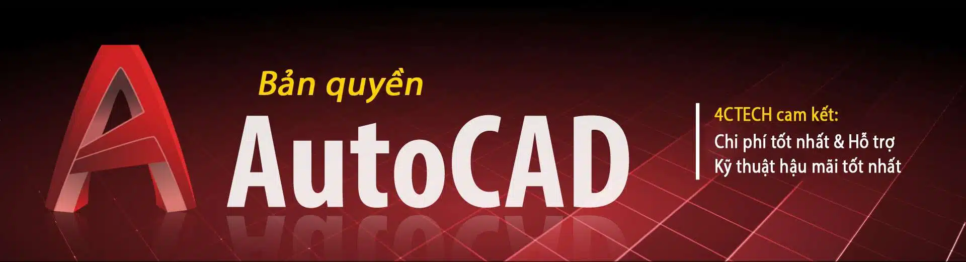 Cài AutoCAD báo lỗi: Unable to install - 100% thành công 3 Phan mem Autocad ban quyen banner new
