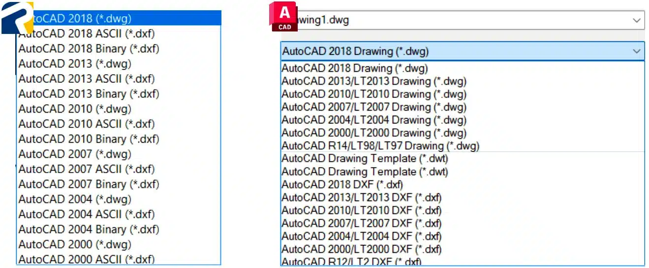 Phần Mềm ProgeCAD - Thay Thế AutoCAD Toàn Diện 78 Dinh dang file tieu chuan dwg