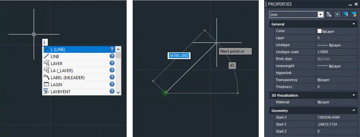 Phần Mềm ProgeCAD - Thay Thế AutoCAD Toàn Diện 79 Lenh tat cad