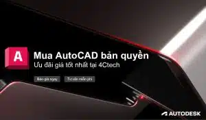 Mua autoCAD ban quyen gia re