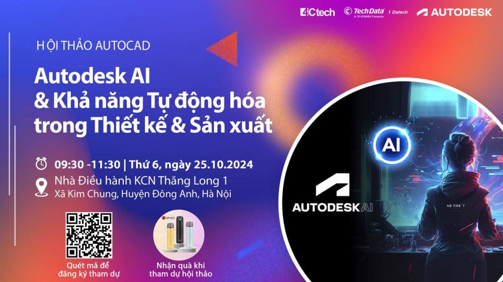 Tính năng Nổi trội AutoCAD 2025: Tích hợp AI trí tuệ nhân tạo